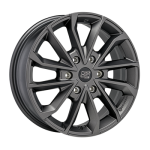MSW 42 6H 8.5x20 6x120 ET47 CB74.6 Matt Dark Grey