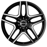 MAK Aurum 9x19 5x112 ET20 CB66.6 Black Mirror