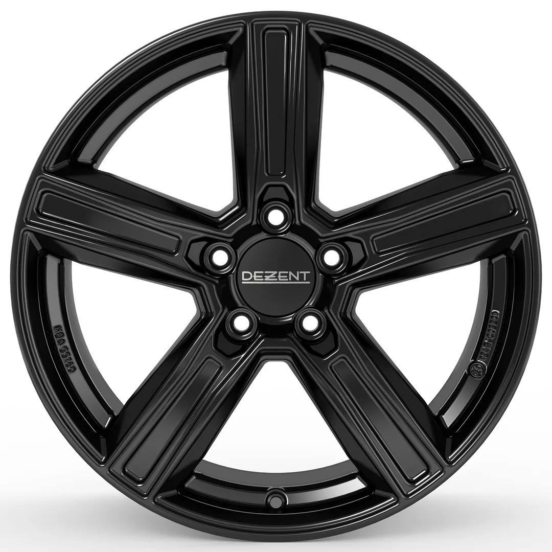 latakko-11802 Dezent KG 9.5x20 5x112 ET58 CB66.6 Black - Pilt 1