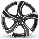 Dezent KB dark 7x17 5x114.3 ET45 CB67.1 Black/polished