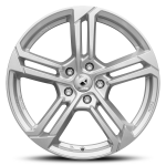 Reds Twist 7x17 5x112 ET40 CB72.3 Glossy Silver