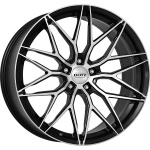 Dotz Suzuka dark 8x18 5x112 ET35 CB70.1 Black/polished