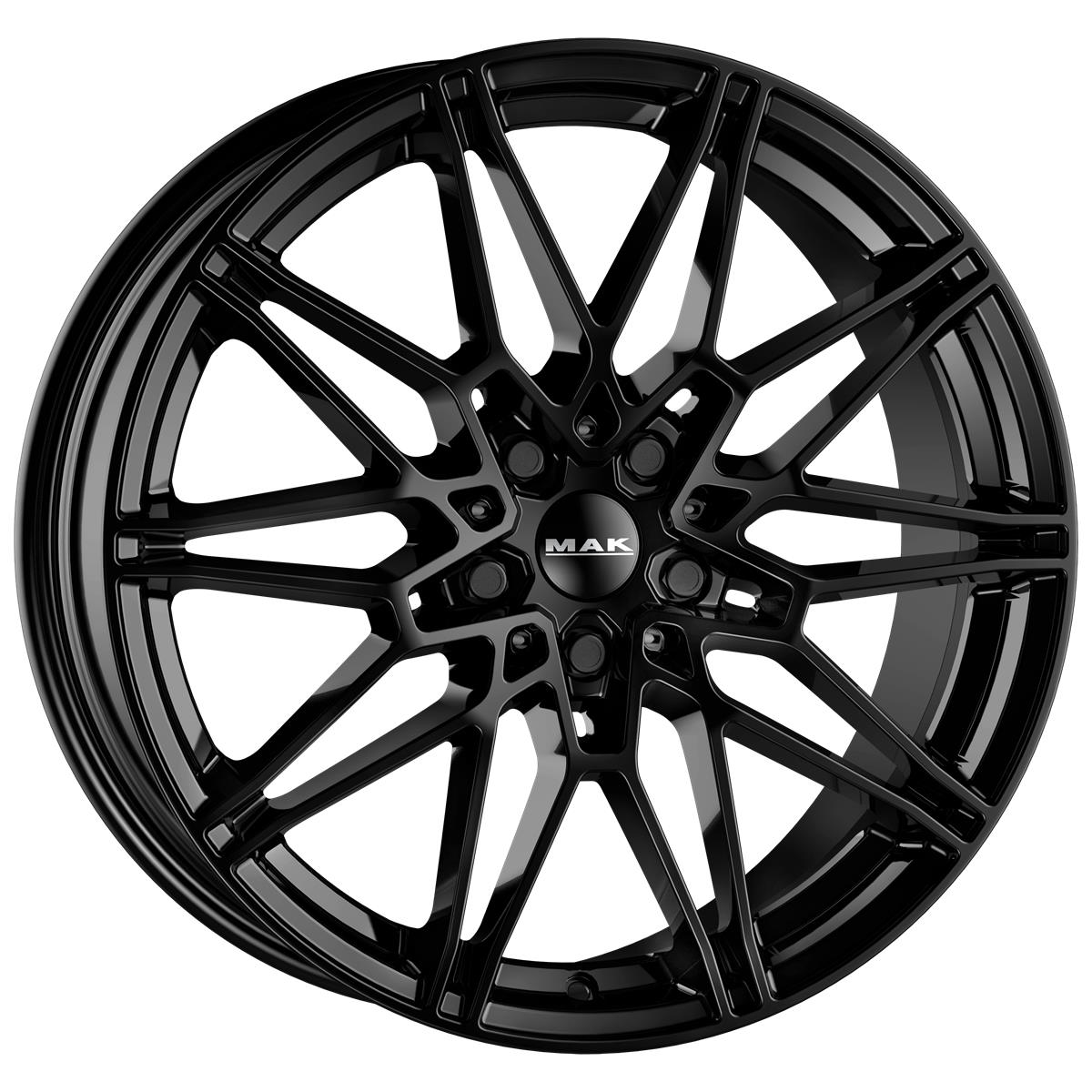 latakko-9872 MAK Koenig 7.5x17 5x112 ET30 CB66.6 Gloss Black - Pilt 1