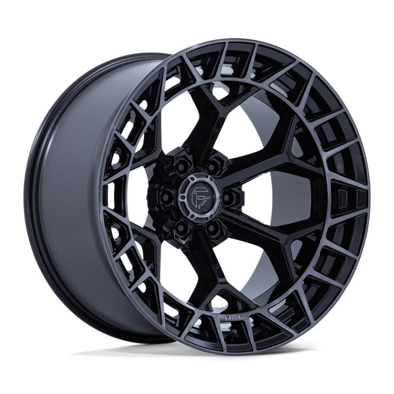 statusfalgar-10938 FUEL 1PC FC873 CHARGER GLOSS BLACK BRUSHED DARK TINT 9x20 8x170 ET1 CB125.1 Must - Pilt 1