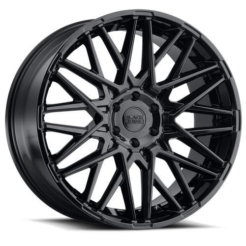 statusfalgar-11963 Black Rhino Hard Alloys MOROCCO GLOSS BLACK 9x20 6x139.7 ET40 CB112.1 Must - Image 1