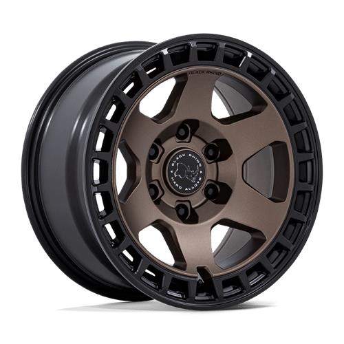 statusfalgar-12797 Black Rhino Hard Alloys BR022 BAHARI BURNT BRONZE W/ MATTE BLACK LIP 8.5x17 5x127 ET-10 CB71.5 Other - Pilt 1