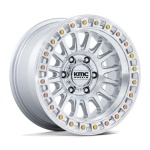 KMC KM552 IMS GLOSS SILVER W/ MACHINED FACE 9x20 8x170 ET18 CB125.1 Hall / Hõbedane