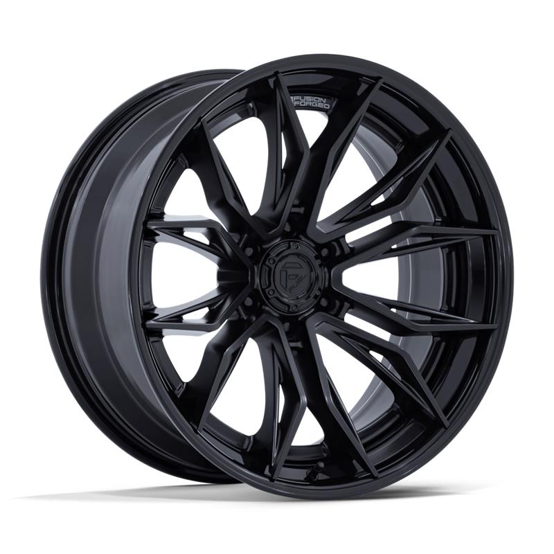 statusfalgar-12942-1 FUEL 1PC FC404 MUTINY MATTE BLACK W/ GLOSS BLACK LIP 9x20 6x135 ET1 CB87.1 Must - Pilt 1