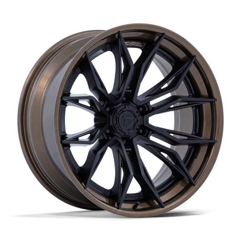 statusfalgar-12947 FUEL 1PC FC404 MUTINY MATTE BLACK W/ GLOSS BRONZE LIP 9.5x22 6x135 ET20 CB87.1 Other - Pilt 1