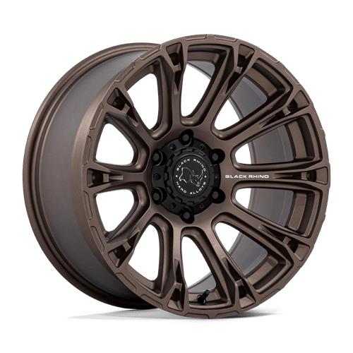 statusfalgar-13248 Black Rhino Hard Alloys DIAMONDBACK BURNT BRONZE 9x17 5x127 ET-12 CB71.5 Kuldne / Pronks - Pilt 1