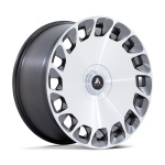 ASANTI BLACK AB045 ARISTOCRAT GLOSS PLATINUM W/ BRIGHT MACHINED 9x20 5x114.3 ET35 CB72 Other