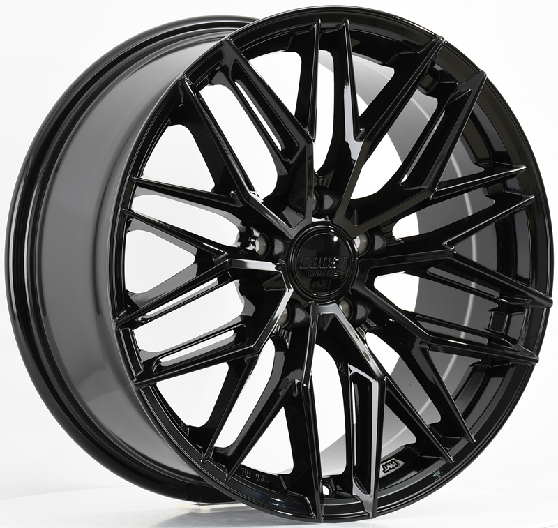 statusfalgar-16672-5 Boost Wheels B211 Glossblack 8.5x20 5x120 ET35 CB74.1 Must - Pilt 1