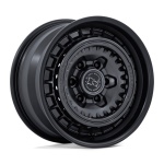 Black Rhino Hard Alloys BR601 BASTION GUN BLACK W/ MATTE BLACK LIP 8x17 6x130 ET32 CB84.1 Must