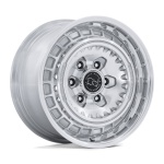 Black Rhino Hard Alloys BR601 BASTION GLOSS SILVER W/ MACHINED FACE POLISH 8x17 6x130 ET32 CB84.1 Hall / Hõbedane