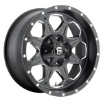 FUEL 1PC FC534 MATTE BLACK MILLED 9x18 ET1 CB78.1 Must