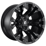 FUEL 1PC FC560 MATTE BLACK 9x18 8x170 ET1 CB125.1 Must