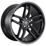 NICHE 1PC NC194 GLOSS BLACK MATTE BLACK 10x20 5x114.3 ET40 CB72.56 Must