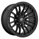 FUEL 1PC D679 REBEL MATTE BLACK 9x18 5x139.7 ET20 CB78.1 Must