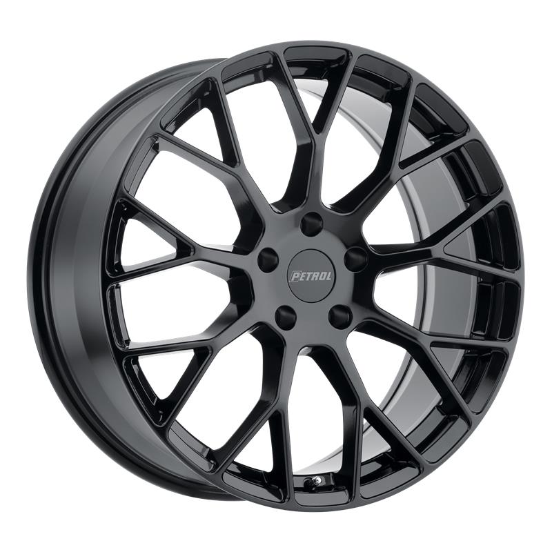 statusfalgar-5995 Petrol P2B GLOSS BLACK 8.5x20 5x120 ET35 CB76.1 Must - Pilt 1