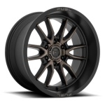 FUEL 1PC D762 CLASH MATTE BLACK DOUBLE DARK TINT 9x18 6x139.7 ET1 CB106.1 Must
