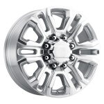 Performance Replicas PR207 CHROME 8.5x20 8x180 ET47 CB124.1 Kroom / Poleeritud