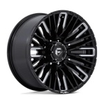 FUEL 1PC D849 REBAR GLOSS BLACK MILLED 9.5x22 6x139.7 ET0 CB106.1 Must
